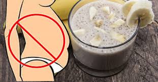 Prueba este batido maravilloso de banana y jengibre para expulsar la grasa de tu abdomen, espalda y muslos..
