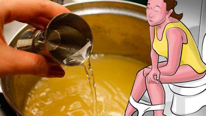 ¡Importante! Bebe un vaso antes de dormir, arrasará y hará que expulses toda la grasa del día anterior.