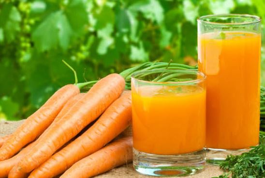 Beneficios del jugo de zanahoria y jengibre.