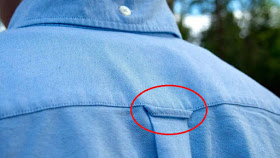 A que no sabias cual es la función de esta pieza en las camisa. Te vas a sorprender.!