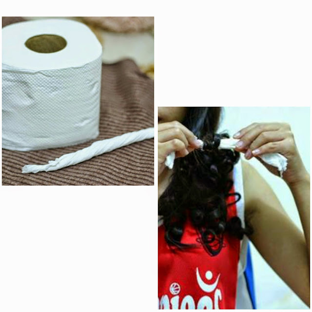 COMO HACER RIZOS EN TU CABELLO CON PAPEL HIGIENICO!