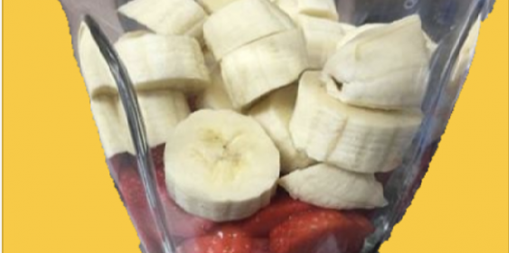 batido para eliminar cansancio crónico con banana