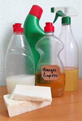 Recetas para el hogar: Productos de limpieza hechos en casa