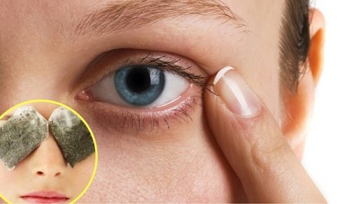 Té y sal para hacer desaparecer las ojeras